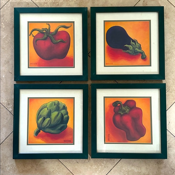 Bed Bath & Beyond | Art | Colorful Vintage Kitchen Art By Will Rafuse ...